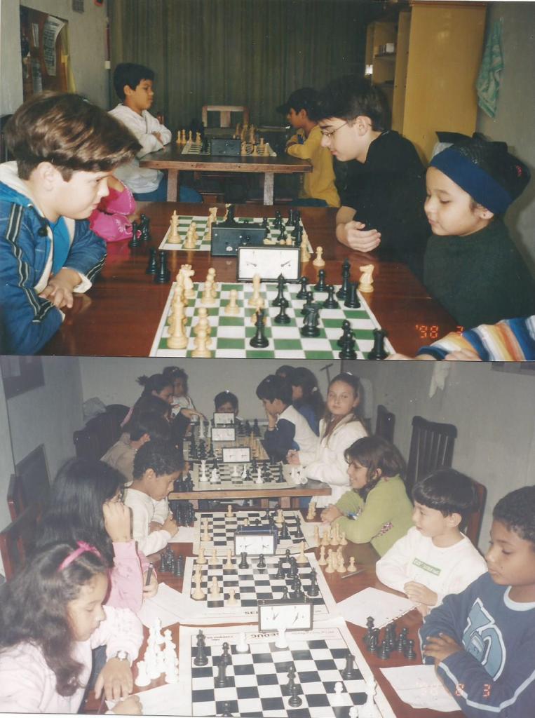 Aulinha Antes da Escola: Jogo de Xadrez